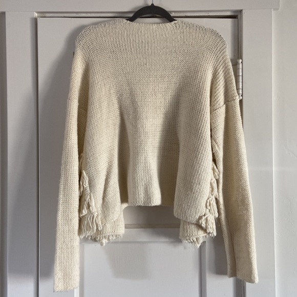 Volcom Shag Ivory Open Sweater Size Large - Picture 4 of 4